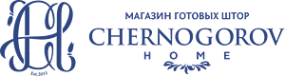 Логотип компании Интернет-магазин готовых штор &quot;Chernogorov Home&quot;